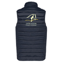 Doudoune légère sans manches, brodée coeur & dos