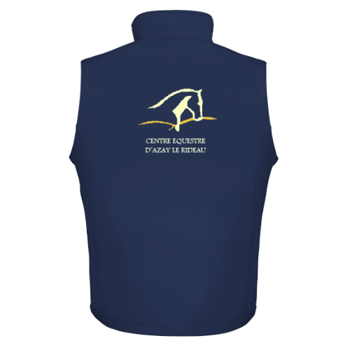 R232F Bodywarmer softshell Femme brodé coeur & dos