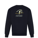 JH001 Sweat à capuche College brodé cœur & dos