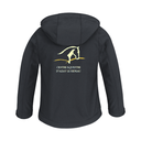 JK969 - Softshell enfant capuche amovible floqué cœur & dos