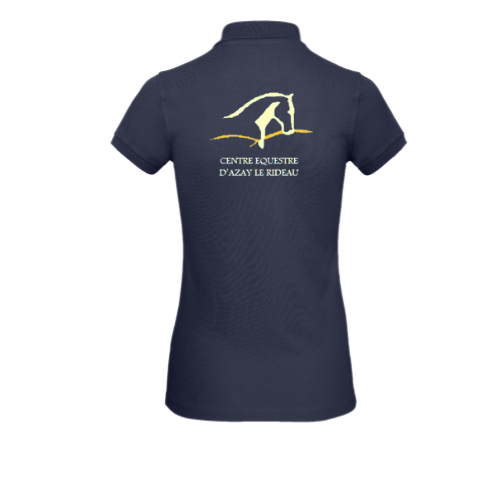 B260F - B&C Inspire Polo /women Polo femme brodé coeur & dos