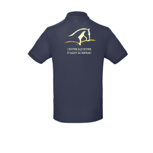 BA260 - B&C Inspire Polo /men brodé coeur & dos