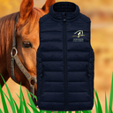 Doudoune enfant légère sans manches, brodée coeur & dos