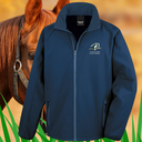 R231M - Veste softshell imprimable pour homme floquée coeur & dos