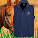 R232M Bodywarmer softshell Homme floqué coeur & dos